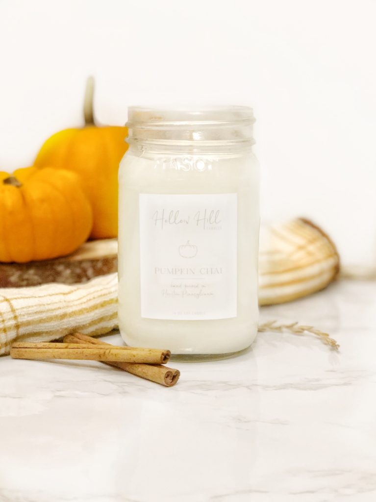 Pumpkin Chai Candle - Hollow Hill Home